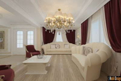 Interior design classic style house in Ankara