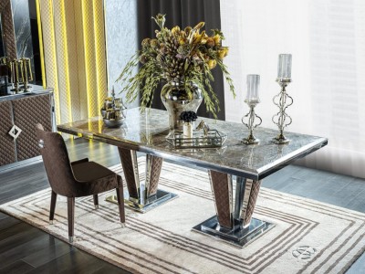 Elegant dining room table Noir