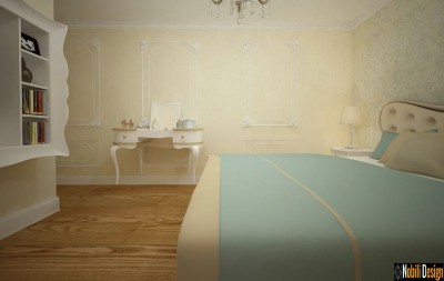 interior design classic aprtment bedroom istanbul